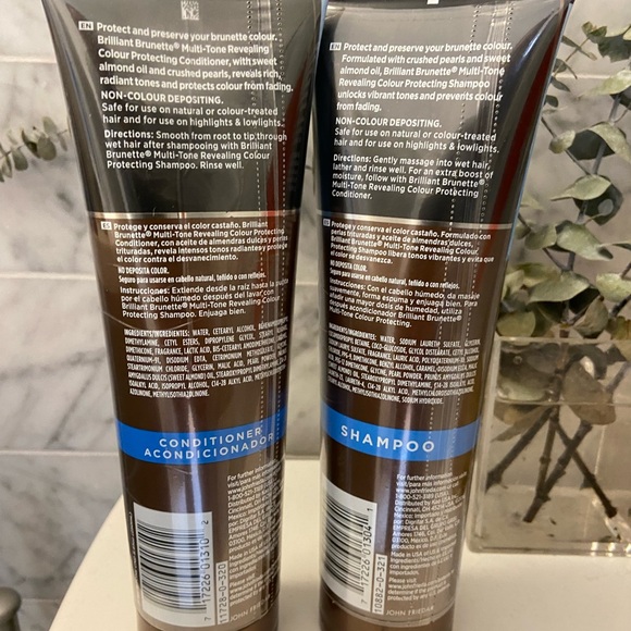 John Frieda Brilliant Brunette Multi-Tone Revealing Shampoo & Conditioner Set - Picture 2 of 2